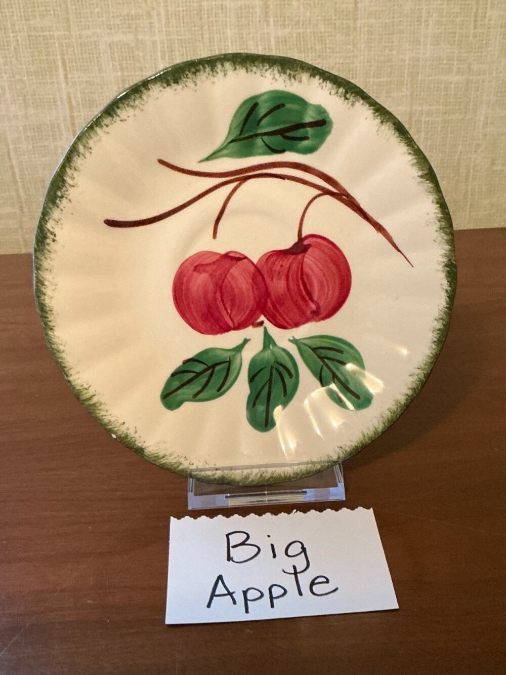 Blue Ridge Southern Pottery Big Apple